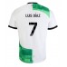 Günstige Liverpool Luis Diaz #7 Auswärts Fussballtrikot 2023-24 Kurzarm